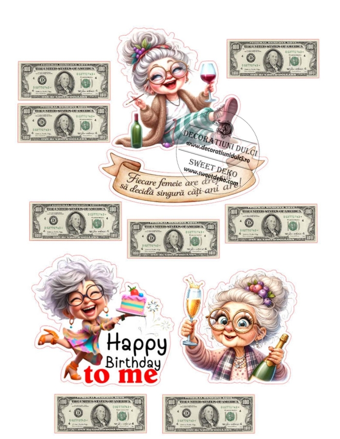 Imagine comestibila Bunicuta vesela