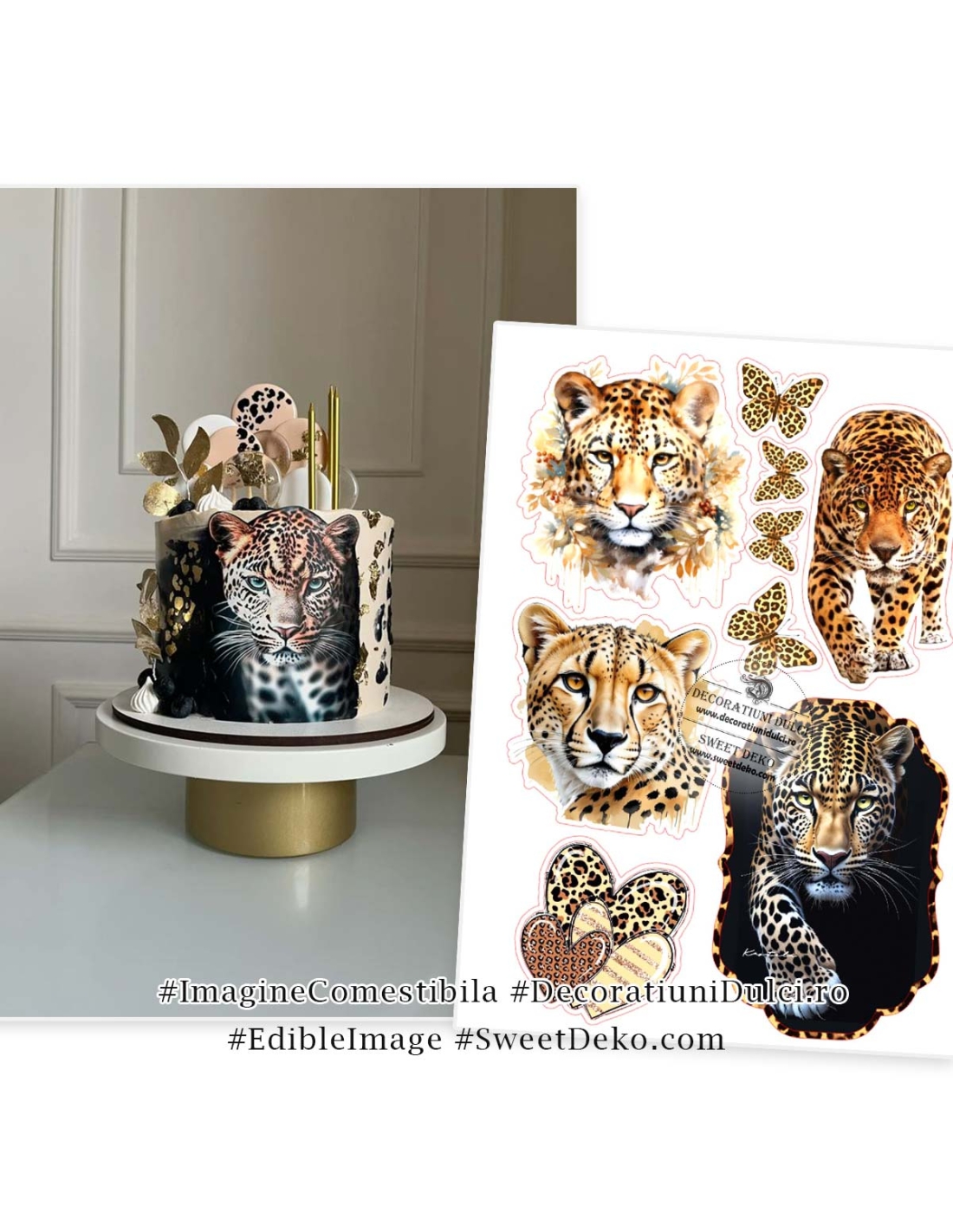 Imagine comestibila Leopard