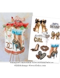 Imagine comestibila Leopard Glam