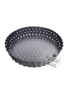 Tava perforata si fund detasabil | tarta  mini pizza 14cm 2
