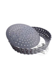Tava perforata si fund detasabil | tarta mini pizza 24cm 2