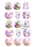 Flori de Martie, decor pastel pentru briose