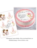 Inima mamei | Imagine comestibila pentru decor tort