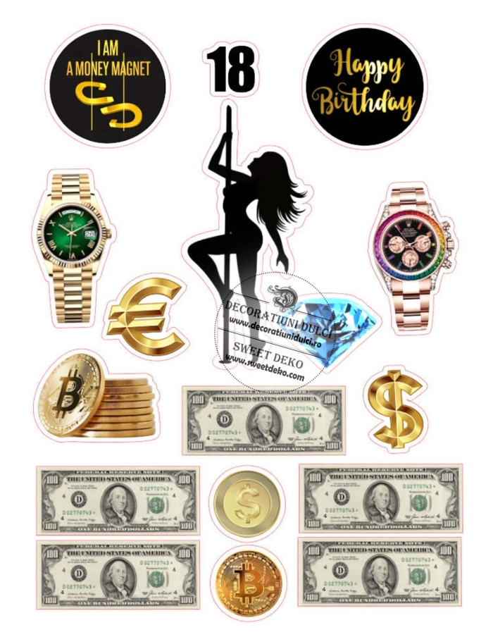 Imagine comestibila | Money Magnet