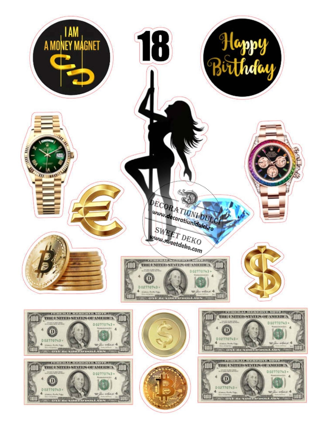 Imagine comestibila | Money Magnet