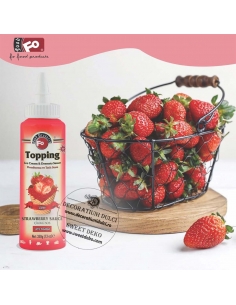 EXP: 10.04.2026 Topping cu capsune, pentru inghetata si alte deserturi