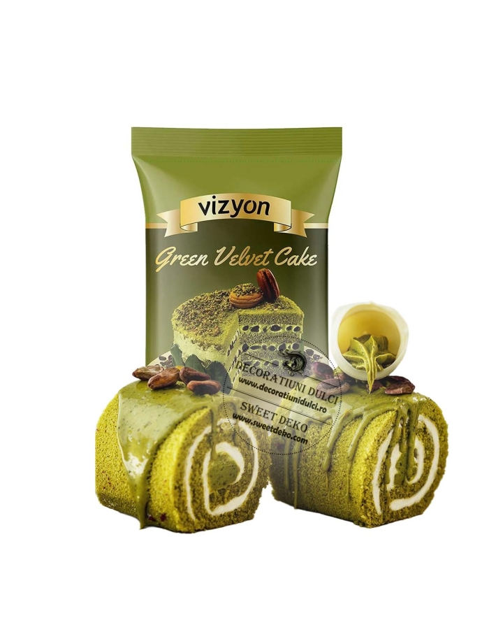Mix Green Velvet Cake pentru blaturi, rulade, muffins, cookies (1kg.)