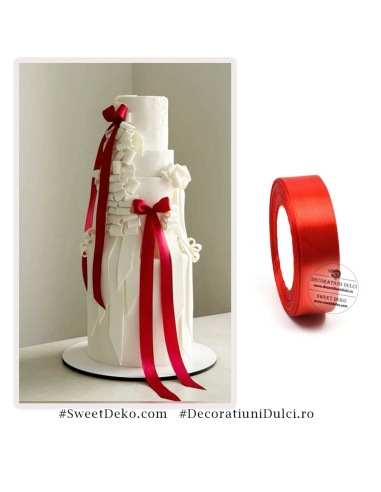 Banda rosie | Decoratiuni Dulci