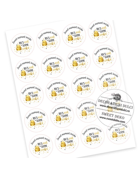 Etichete autoadezive Sweet Moment Inside