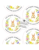 Etichete autoadezive Un Paste Fericit! Sarbatori Binecuvantate!
