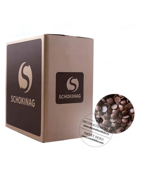 Ciocolata cu lapte 34%  SCHOKINAG | 1kg