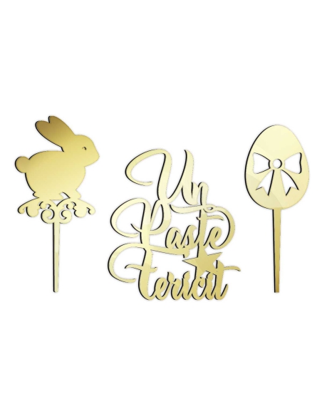 Set toppers PASTE mesaj, ou si iepuras