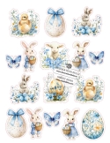 Imagine comestibila Blue Sweet Easter