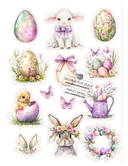 Imagine comestibila Ilustratii delicate de Paste