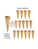 EXP: 07.05.2026 Mini conuri inghetata (15buc)