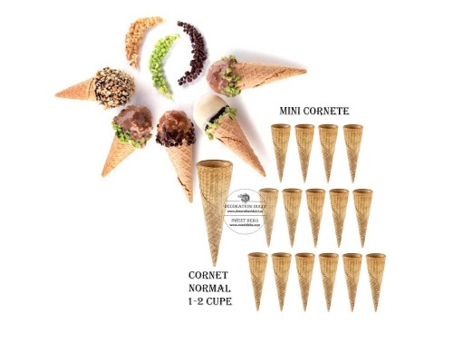 EXP: 07.05.2026 Mini conuri inghetata (15buc)