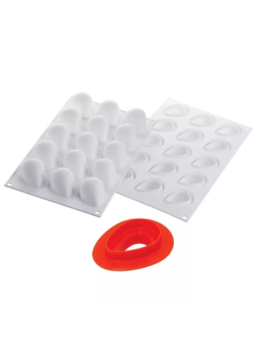 Mulaj monoportii capsune, Fragola 30ml. Silikomart