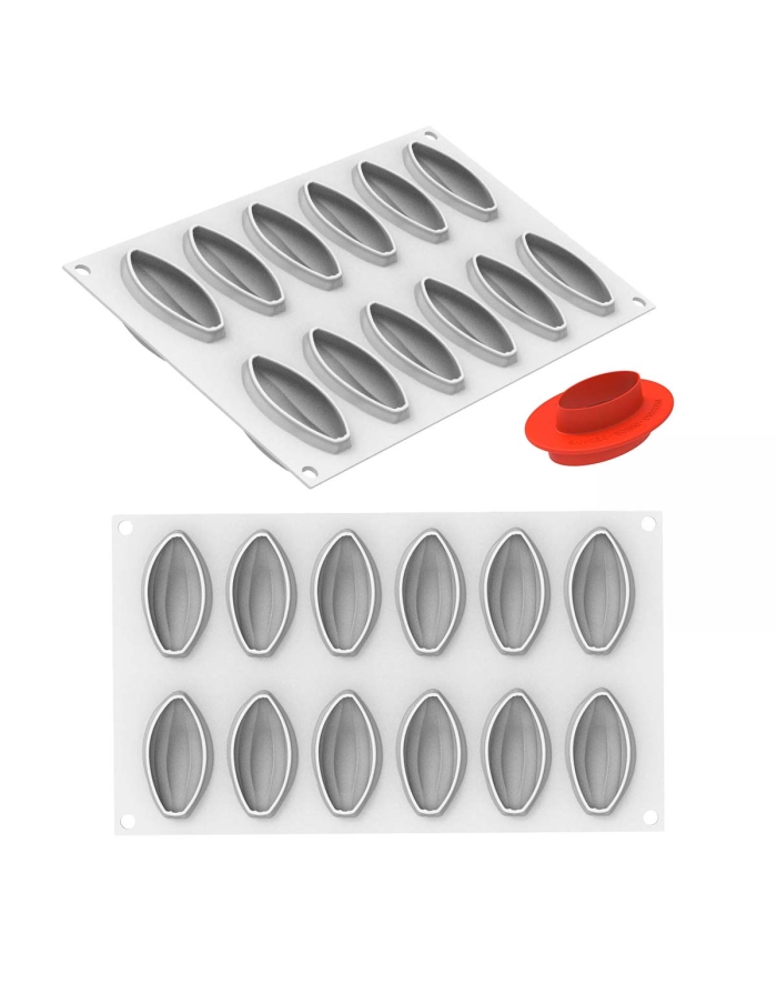 Mulaj mini boaba de cacao 30ml. (6.7x3.7cm) Silikomart