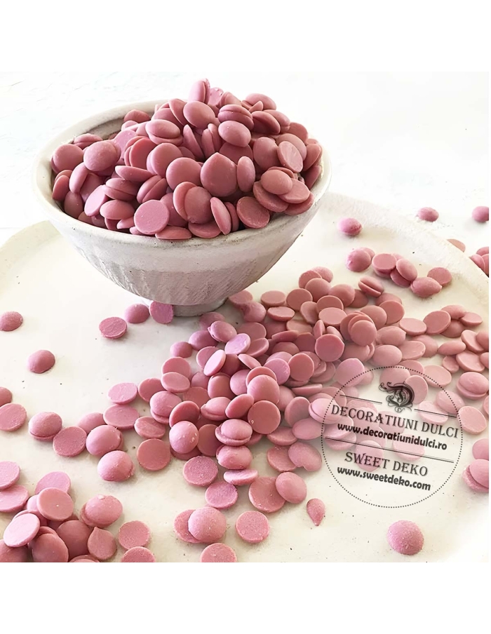 EXP: 03.06.2026 Ciocolata Ruby, ciocolata roz Callebaut - 400GR.