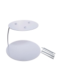 Suport metalic pentru tort etajat cu efect floating / nivel suspendat (15-20cm, h15)