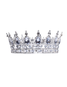 Coronita tort clasica argintie 2