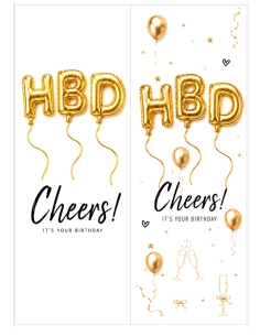 Imagine decor tort Cheers It's Your Birthday