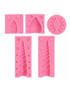 Mulaje unicorn set (corn, urechiuse, gene)
