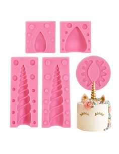 Mulaje unicorn set (corn, urechiuse, gene) 2