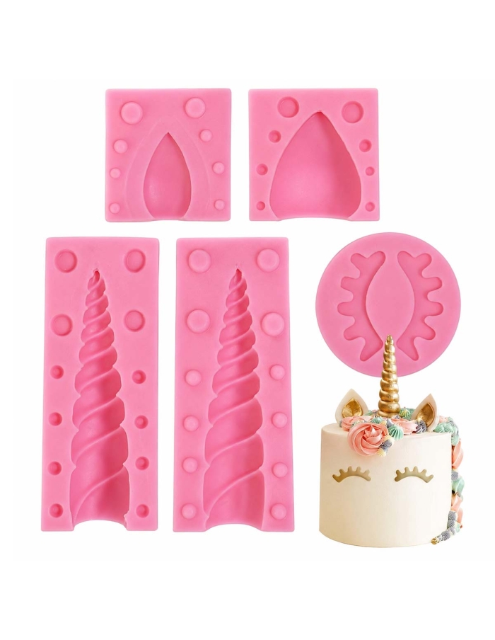 Mulaje unicorn set (corn, urechiuse, gene)