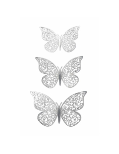 Fluturi model Lace Butterfly 3 dimensiuni