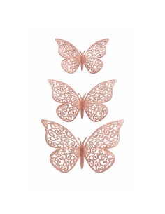 Fluturi model Lace Butterfly 3 dimensiuni 2