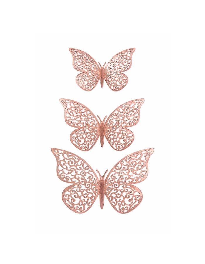 Fluturi model Lace Butterfly 3 dimensiuni
