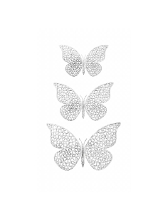 Fluturi cu aripioare modele geometrice 3 dimensiuni