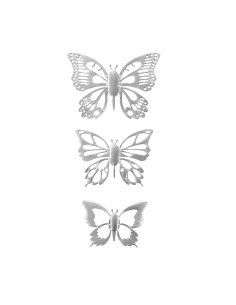 Fluturasi albinute 3 dimensiuni | modele 2