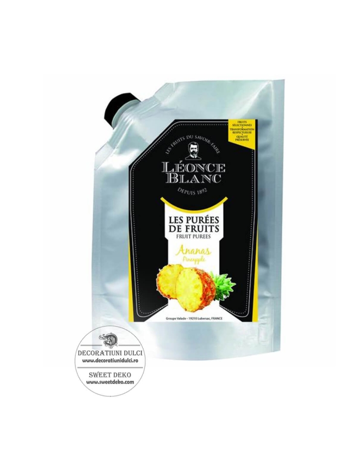 EXP: 01.07.2026 Piure pasteurizat de ananas, Leonce Blanc