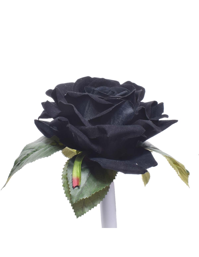Topper tort  trandafir mare negru | Black Beauty