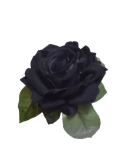 Topper tort  trandafir mare negru | Black Beauty
