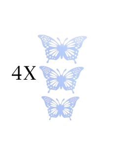 Fluturasi ice blue (12 buc./set)