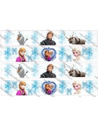 Banda comestibila Frozen  Banda comestibila Frozen