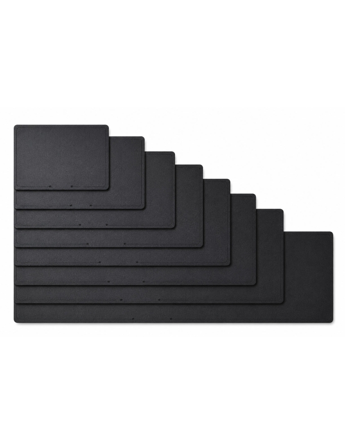 Platou dreptunghiular, HDF negru