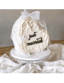 Topper decor lateral Just Married