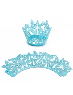 Invelitori cu fluturasi albastri | Decoratiuni Dulci