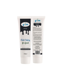 Colorant gel YAM Negru | colorant alimentar