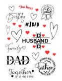 Decoratiuni pentru tort | Happy Birthday Dad