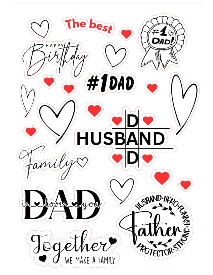 Decoratiuni pentru tort | Happy Birthday Dad