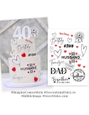 Decoratiuni pentru tort | Happy Birthday Dad