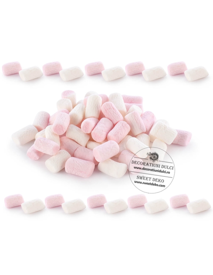 EXP: 17.08.2026 Micro marshmallow NECOMESTIBILE in doua culori (1kg)
