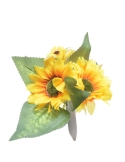 Topper tort buchetel de floarea soarelui
