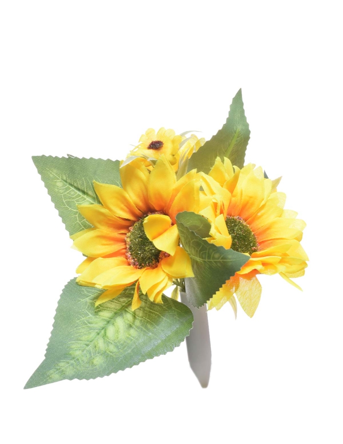 Topper tort buchetel de floarea soarelui