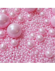 Bomboane roz perlat din zahar | Pink Dream  (100g) 2